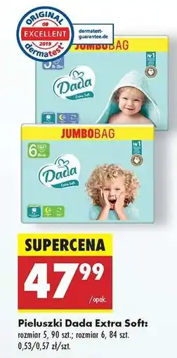 Biedronka Pieluszki Dada Extra Soft oferta