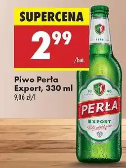 Biedronka Piwo Perła export 330 ml oferta