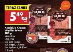 Biedronka Kindziuk Kraina Wędlin Select, 100 g oferta