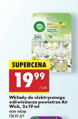Biedronka Wkłady do elektrycznego odświeżacza powietrza Air Wick , 2x19 ml oferta