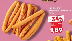 Kaufland Sokołów Parówki delikatesowe oferta