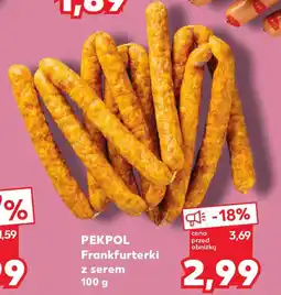 Kaufland PEKPOL Frankfurterki z serem oferta