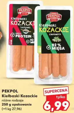 Kaufland PEKPOL Kiełbaski Kozackie oferta