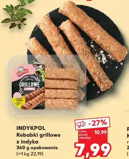 Kaufland INDYKPOL Kebabki grillowe z indyka oferta