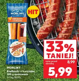 Kaufland MORLINY Kiełbaski z kurczaka oferta