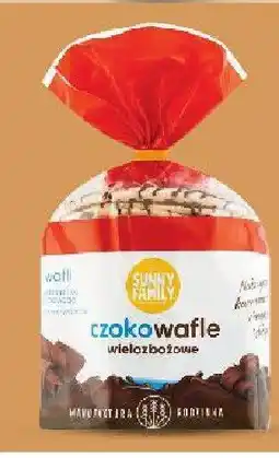 Kaufland Czokowafle wielozbożowe truskawkowe, pomarańczowe Sunny Family oferta