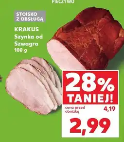 Kaufland Szynka od szwagra Krakus oferta