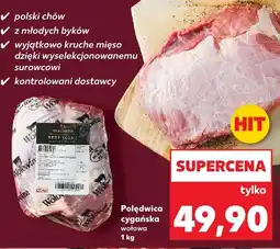 Kaufland Polędwica cygańska wołowa Kaufland oferta