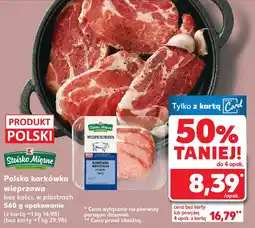 Kaufland Polska karkówka wieprzowa oferta