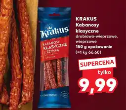 Kaufland KRAKUS Kabanosy klasyczne oferta