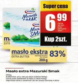 Supeco Masło extra Mazurski Smak oferta