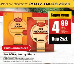 Supeco Ser żółty Gouda/Królewski Sierpc oferta