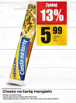 Supeco Ciasto na tartę Henglein oferta