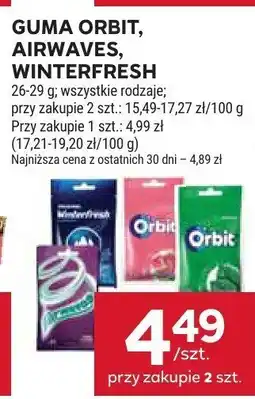 Stokrotka Guma do żucia Orbit oferta