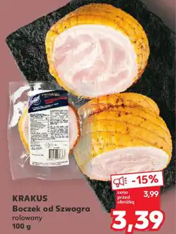 Kaufland KRAKUS Boczek od Szwagra rolowany oferta