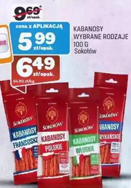Społem Kabanosy Sokołów oferta
