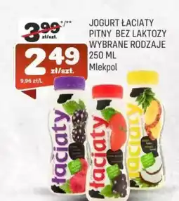 Społem Jogurt bez laktozy Mlekpol oferta