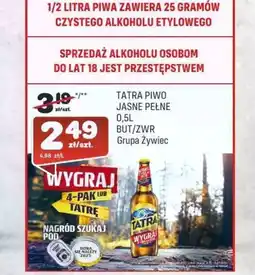 Społem Piwo Tatra oferta