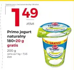 Frac Jogurt naturalny Zott oferta
