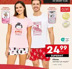 Biedronka Piżama Cleve oferta