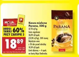 Biedronka Kawa mielona Limit oferta