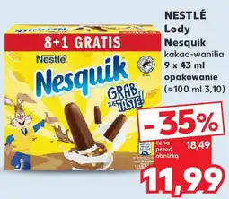 Kaufland NESTLÉ Lody Nesquik oferta