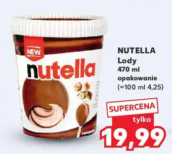 Kaufland NUTELLA Lody oferta