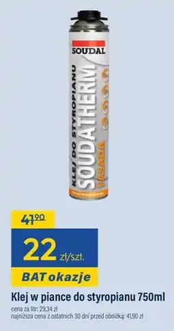 Bat Klej do styropianu Soudal oferta