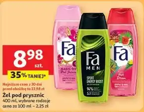 Auchan Żel pod prysznic Fa oferta