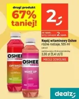 Dealz Napój witaminowy Oshee oferta