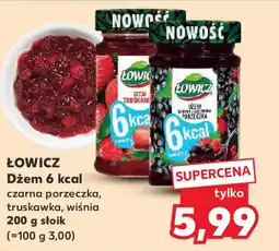 Kaufland ŁOWICZ Dżem 6 kcal oferta