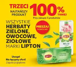 Kaufland WSZYSTKIE HERBATY ZIELONE, OWOCOWE, ZIOŁOWE MARKI LIPTON oferta
