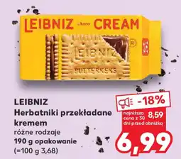 Kaufland LEIBNIZ Herbatniki przekładane kremem oferta