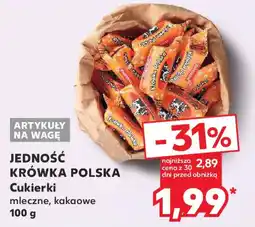 Kaufland JEDNOŚĆ KRÓWKA POLSKA Cukierki oferta