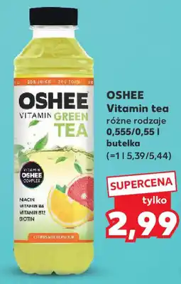 Kaufland OSHEE Vitamin tea różne rodzaje oferta