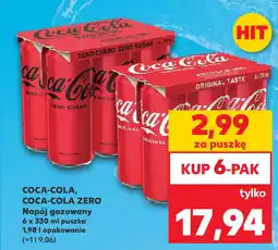 Kaufland COCA-COLA, COCA-COLA ZERO Napój gazowany oferta