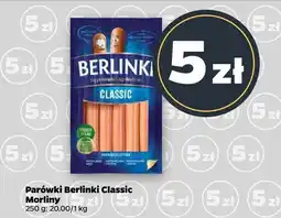Netto Parówki Berlinki Classic Morliny oferta
