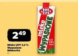 Netto Mleko UHT wypasione 3,2% Mlekovita oferta