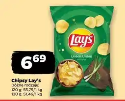Netto Chipsy Lay's zielona cebulka oferta