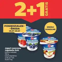 Netto Jogurt owocowy Jogobella różne rodzaje Zott oferta