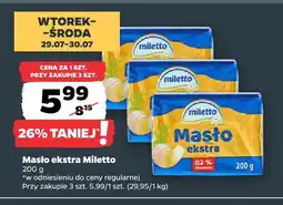 Netto Masło ekstra Miletto oferta