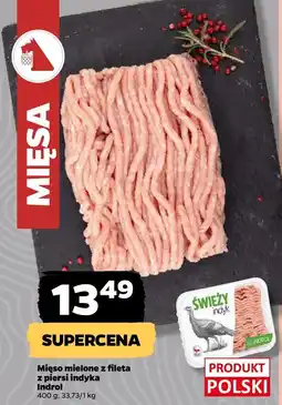 Netto Mięso mielone z fileta z piersi indyka Indrol oferta