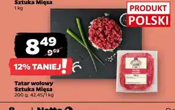 Netto Tatar wołowy Sztuka Mięsa oferta