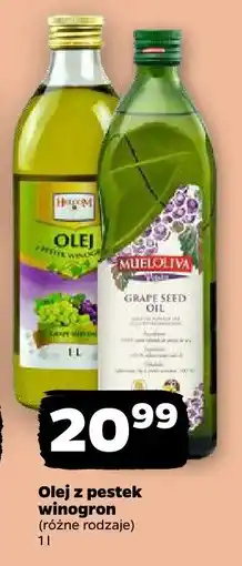 Netto Olej z pestek winogron (różne rodzaje) Helcom oferta