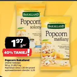 Netto Popcorn Bakalland maślany oferta