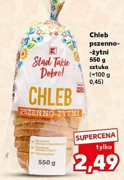 Kaufland Chleb pszenno-żytni Stąd Takie Dobre oferta