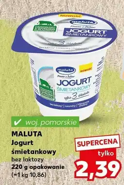 Kaufland Jogurt śmietankowy bez laktozy Maluta oferta