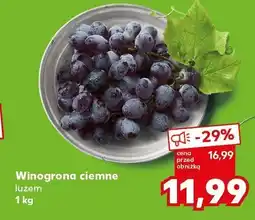 Kaufland Winogrona ciemne Kaufland oferta