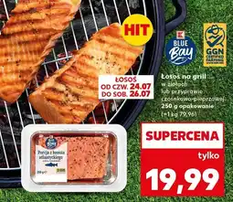 Kaufland Łosoś na grill w ziołach lub przyprawie czosnkowo-pieprzowej BLUE BAY oferta