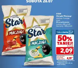 Kaufland Chrupki Star Maczugi ketchup oferta